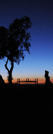 EldermanMtRubidoux Bench at Sunset9275b_1