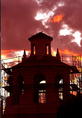 Tower under construction