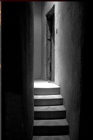 Interior stairway/auditorium