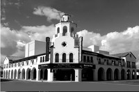 Theater and intersection of Mission Inn and Market